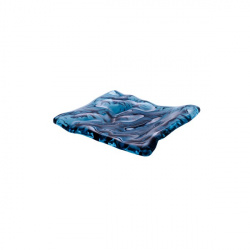 Купить блюдо презентационное стеклянное море голубое 15х14см, mar-blue xglas-1512b – цена от завода, доставка до двери | RuOborudovanie.ru