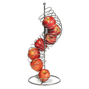 Ваза для фруктов вертикальная "Miranda" D20См H47,5См, хром.Сталь Fsp1507