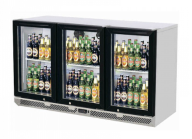 Шкаф барный TurboAir TB13-3G-SL-900 холодильный, двери со стеклом 