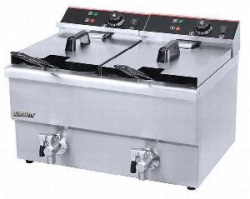 Фритюрница Airhot EF12+12 с краном на 12л, 6.5кВт, настольн. электр. – купить в RuOborudovanie.ru с доставкой до двери Купить фритюрница airhot ef12+12 с краном на 12л, 6.5квт, настольн. электр. – цена от завода, доставка до двери | RuOborudovanie.ru