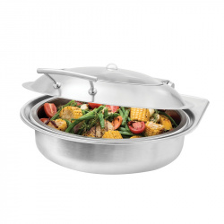 Купить мармит-чафиндиш rosseto sm289 нерж.сталь без базы круглый multi-chef d42хh17см настольн. – цена от завода, доставка до двери | RuOborudovanie.ru