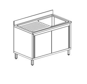 Ванна моечная Apach Chef Line Ls127-55Lwsd