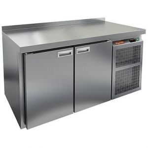Стол охлаждаемый Hicold GN 11/BT M (-10-20), 2 двери, 1390х700х850, на колесах