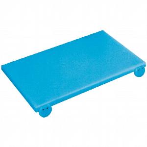 Доска разделочная с упорами пластик Paderno 60Х40СМ син. 42544-04