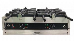 Купить вафельница airhot wbft-6 тайяки-рыбка 6шт.150х90х30мм чугун, электр.настольн. – цена от завода, доставка до двери | RuOborudovanie.ru