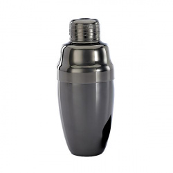 Шейкер Mercer Culinary M37038Bk, 0,50л, утяжеленный, черная сталь 
