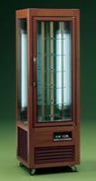 Шкаф кондитерский холодильный Tecfrigo Saloon 350R свет.Орех
