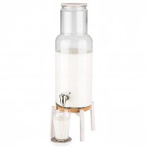 Диспенсер напитков Aps 10425 Nordic White D23См H60,5 7,5Л стекло