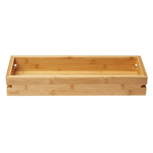 Поднос 49,3Х16,5СМ H9,2См, серия Natura, бамбук Bd133