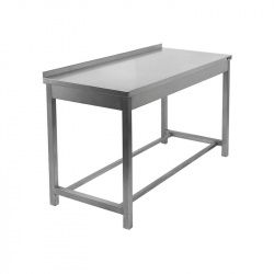 WORK TABLE WITH BACKSPLASH Hurakan HKN-RWT-116/0907