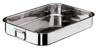Противень Paderno 11941-40 из нержавеющей стали стандартный 40х26см