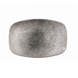 Блюдо прямоугольное Chefs 23,7Х15,7СМ, без борта, цвет Raku Quartz Black, Studio Prints Rkbqobl21 – купить в RuOborudovanie.ru с доставкой до двери Купить блюдо прямоугольное chefs 23,7х15,7см, без борта, цвет raku quartz black, studio prints rkbqobl21 – цена от завода, доставка до двери | RuOborudovanie.ru