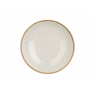 Тарелка глубокая 24,8СМ 1,13Л, без борта, Stonecast, цвет Barley White Swhsevb91