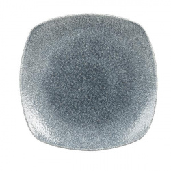 Купить тарелка мелкая квадратная 25,2см, цвет raku topaz blue, studio prints rktbsp111 – цена от завода, доставка до двери | RuOborudovanie.ru