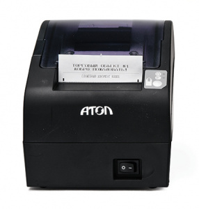 Принтер чеков АТОЛ FPrint-22ПТК (без ФН) (RS+USB+Ethernet) черный