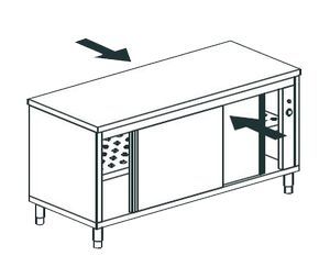 Стол тепловой сквозной Apach Chef Line Lhc610Sh2Pt