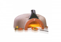 Печь для пиццы Valoriani Vesuvio100GR дровяная с подом 100 см