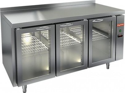 Стол с охлаждающим шкафом с Стекл.Двер.Hicold Gng 111 Ht P