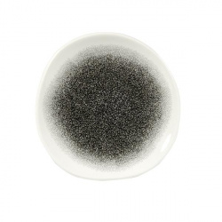 Тарелка мелкая "ВОЛНА" 18,6СМ, без борта, цвет Raku Quartz Black, Studio Prints Rkbqog71 – купить в RuOborudovanie.ru с доставкой до двери Купить тарелка мелкая "волна" 18,6см, без борта, цвет raku quartz black, studio prints rkbqog71 – цена от завода, доставка до двери | RuOborudovanie.ru