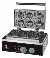 Купить вафельница airhot wbf-6 рыбки 6шт. 320х185мм чугун, электр.настольн. – цена от завода, доставка до двери | RuOborudovanie.ru