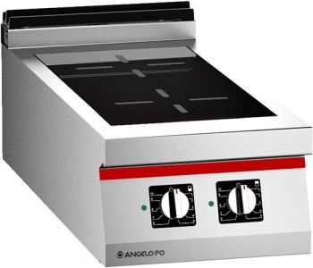 Плита индукционная настольная с 2 зон.нагр., серия ICON9000 Angelo Po 0T0VT1I