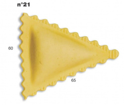 Насадка для равиоли 60*65 мм для Multipasta Imperia (La Monferrina) (Ravioli mould 21 )