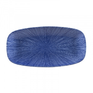 Блюдо прямоугольное Chefs 35,5Х18,9СМ, без борта, цвет Agano Blue, Studio Prints Agbuxo141