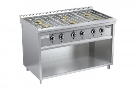 Плита газовая Вулкан-Heidebrenner Прг-Iiа-6М Standart арт.82310 серия 700