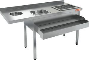 Барная станция Hicold НКС-15/5БК с бортом