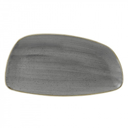 Купить блюдо сервировочное chefs geo 35х18,5см, без борта, stonecast, цвет peppercorn grey spgsge351 – цена от завода, доставка до двери | RuOborudovanie.ru